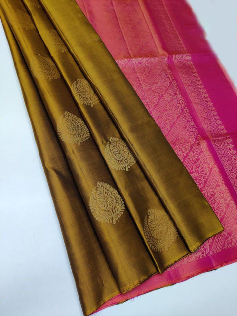 VastraLakshmi Admirable Mustard Soft Silk Saree With Jubilant Blouse Piece