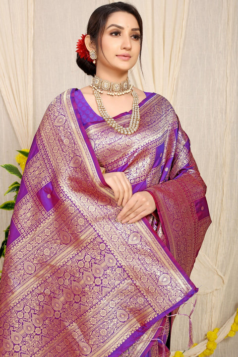 VastraLakshmi Staring Mehndi Kanjivaram Silk Saree With Glittering Blouse Piece