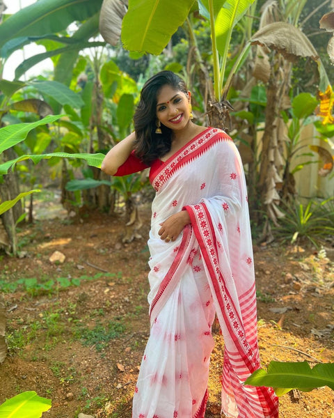 Cotton Silk Saree